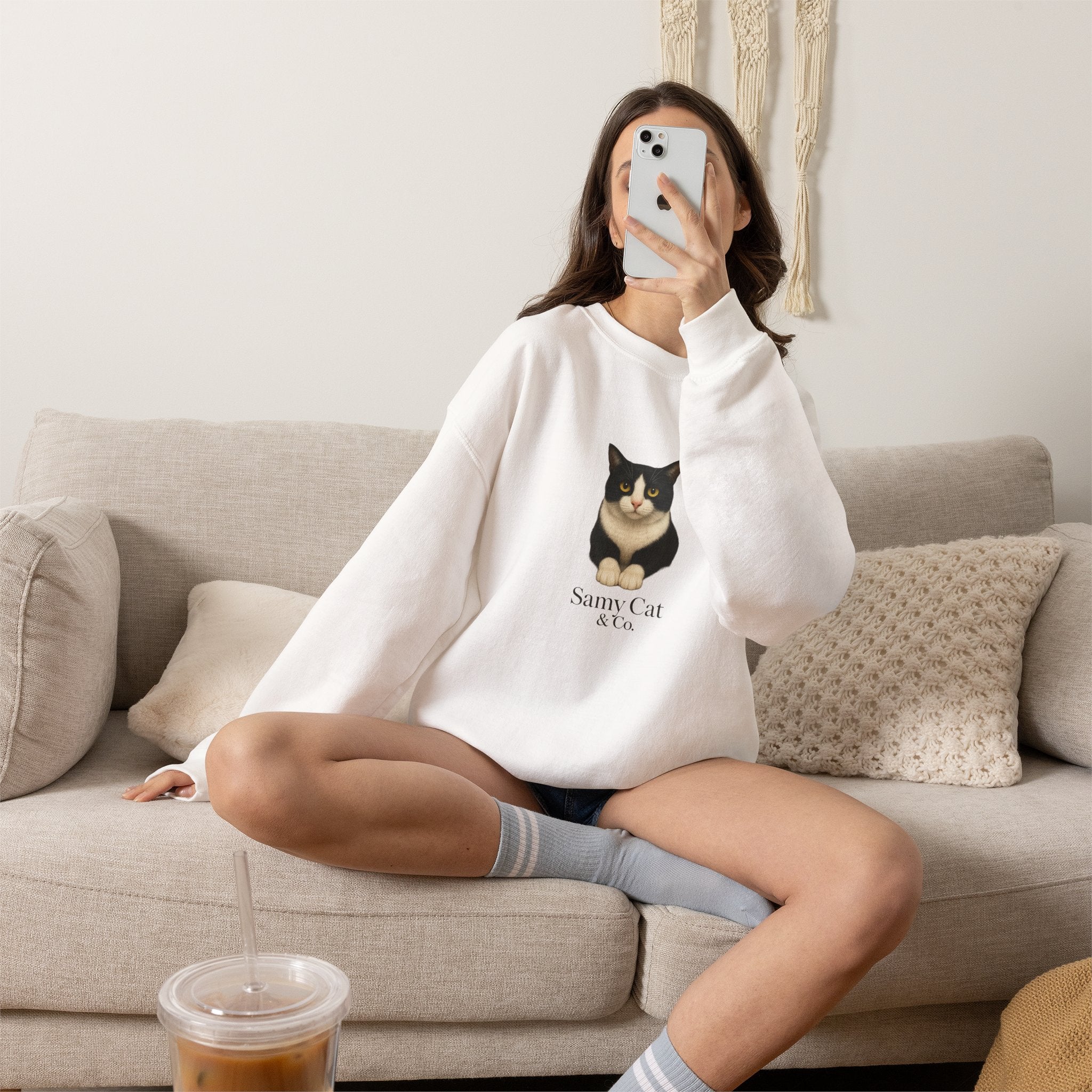 Sweatshirt Samy Cat