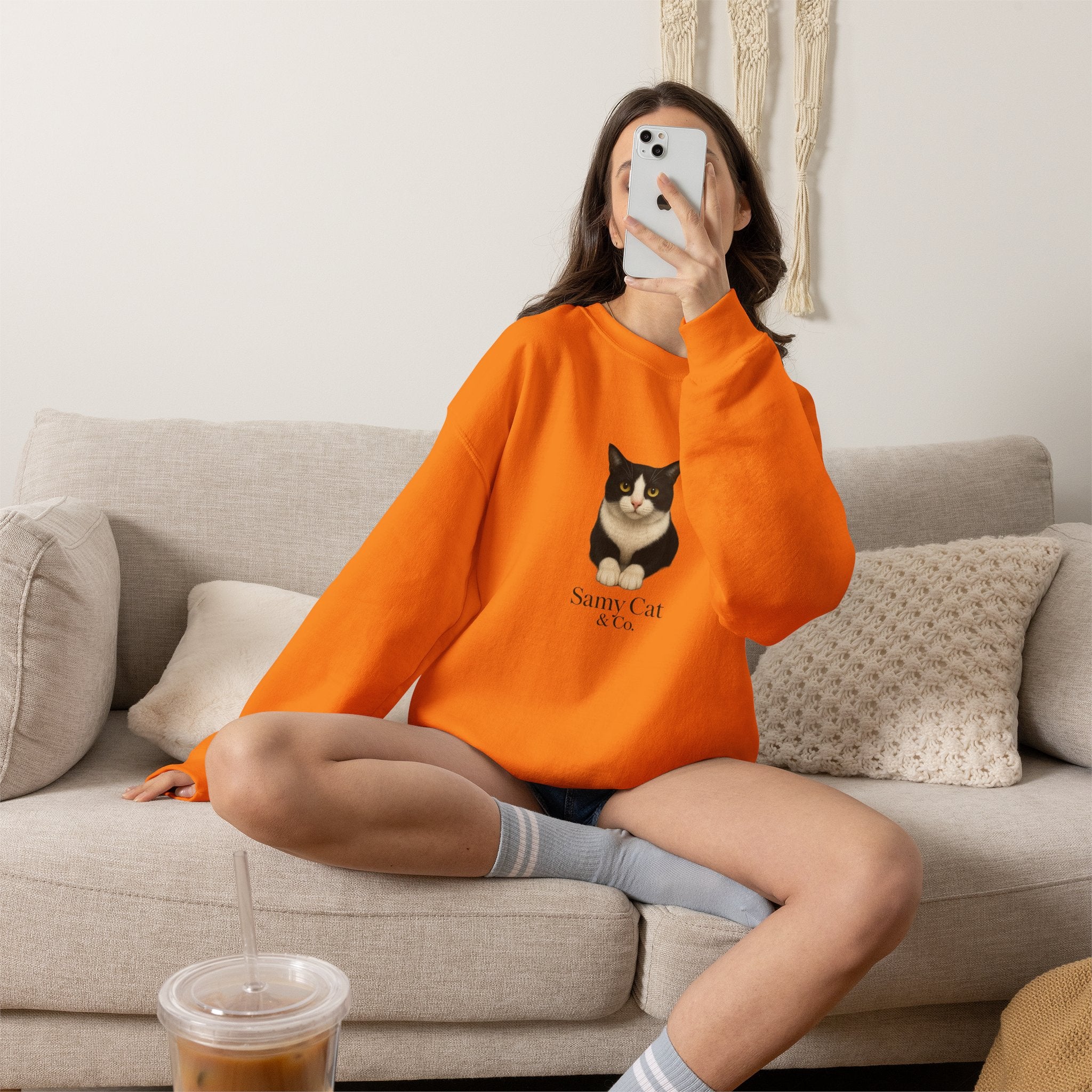 Sweatshirt Samy Cat