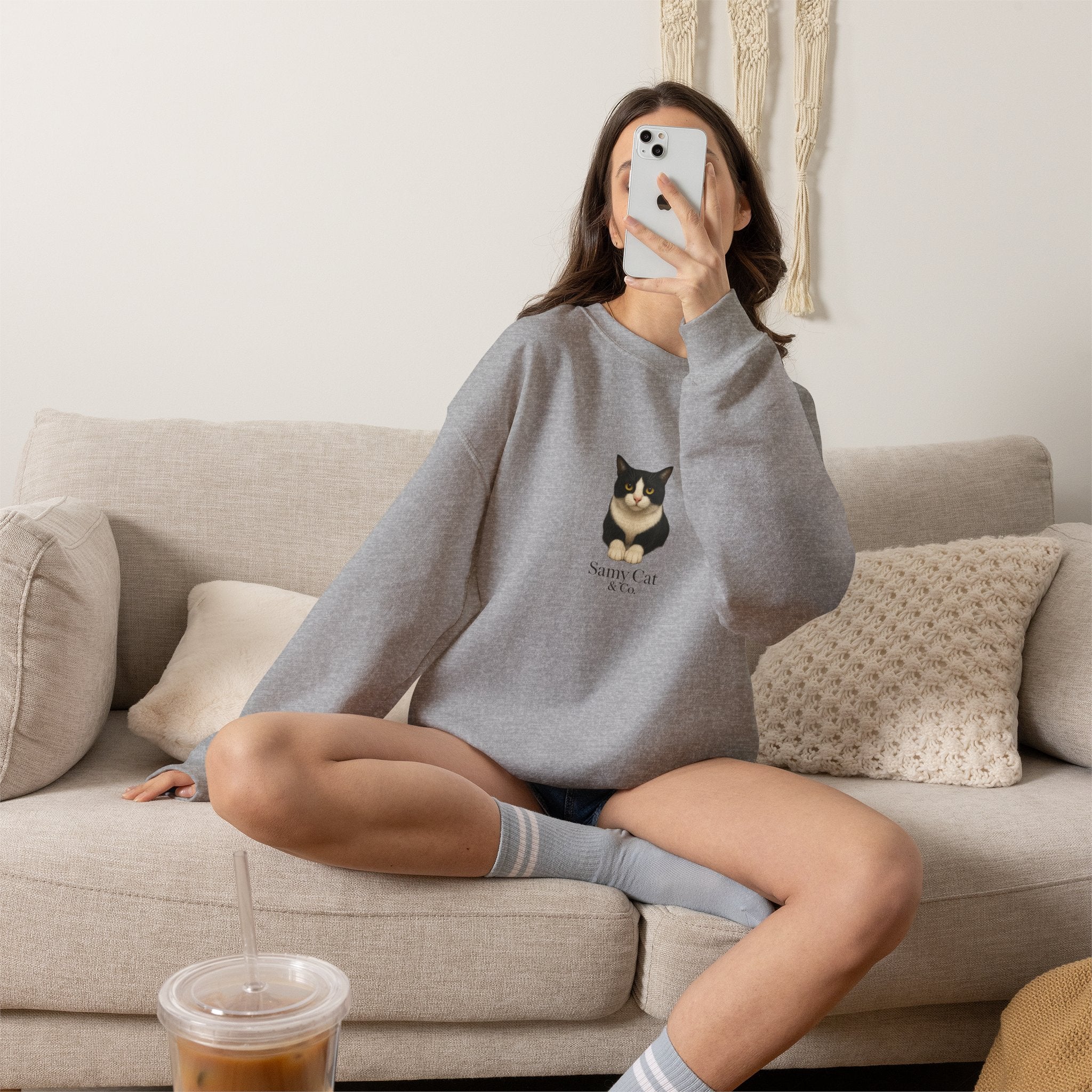 Sweatshirt Samy Cat