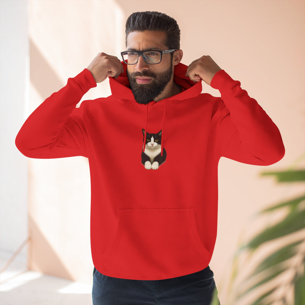 Hanging  Hoodie — Cozy Fleece Pullover for Animal Lovers