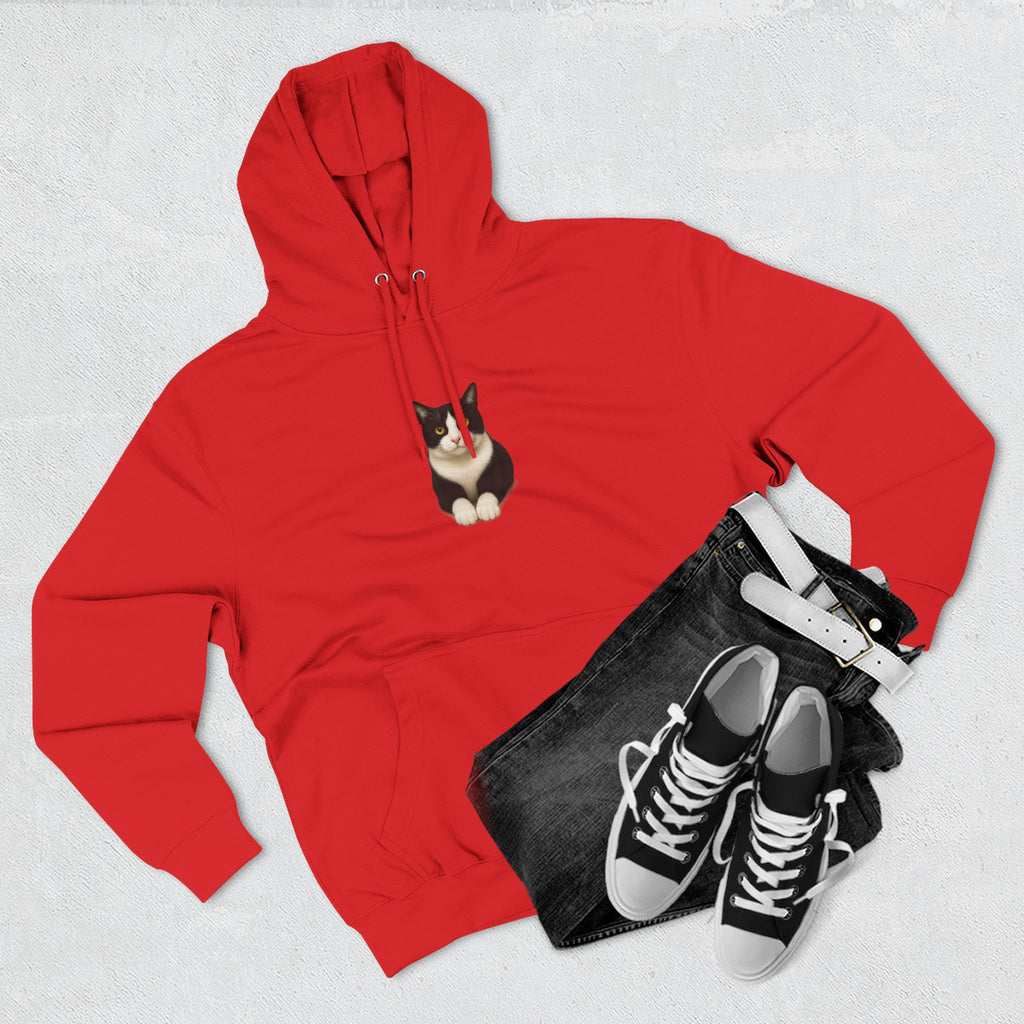 Hanging  Hoodie — Cozy Fleece Pullover for Animal Lovers