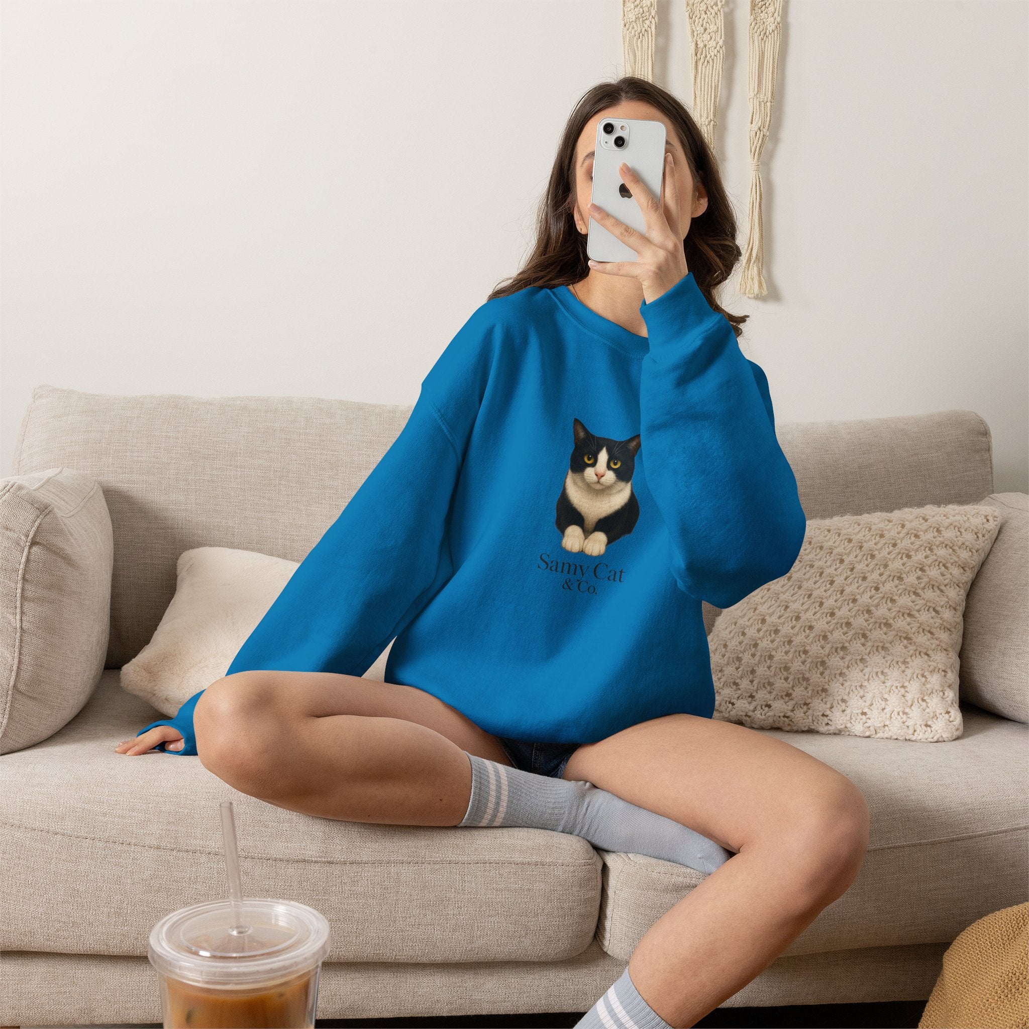 Sweatshirt Samy Cat