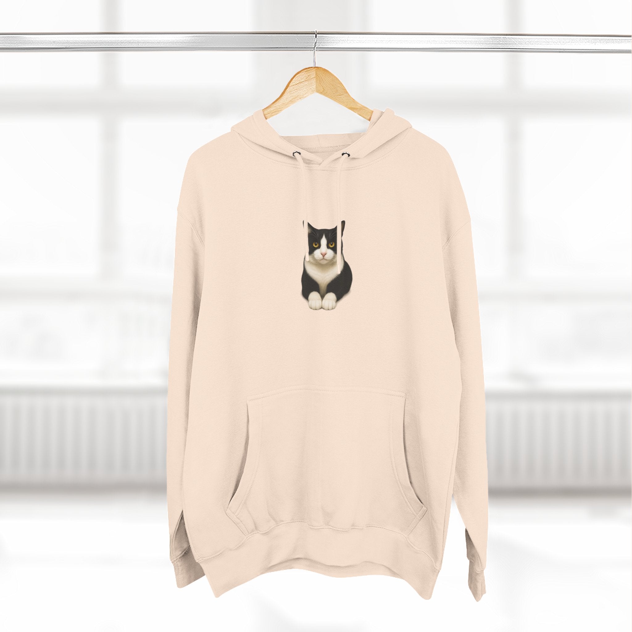 Hanging  Hoodie — Cozy Fleece Pullover for Animal Lovers