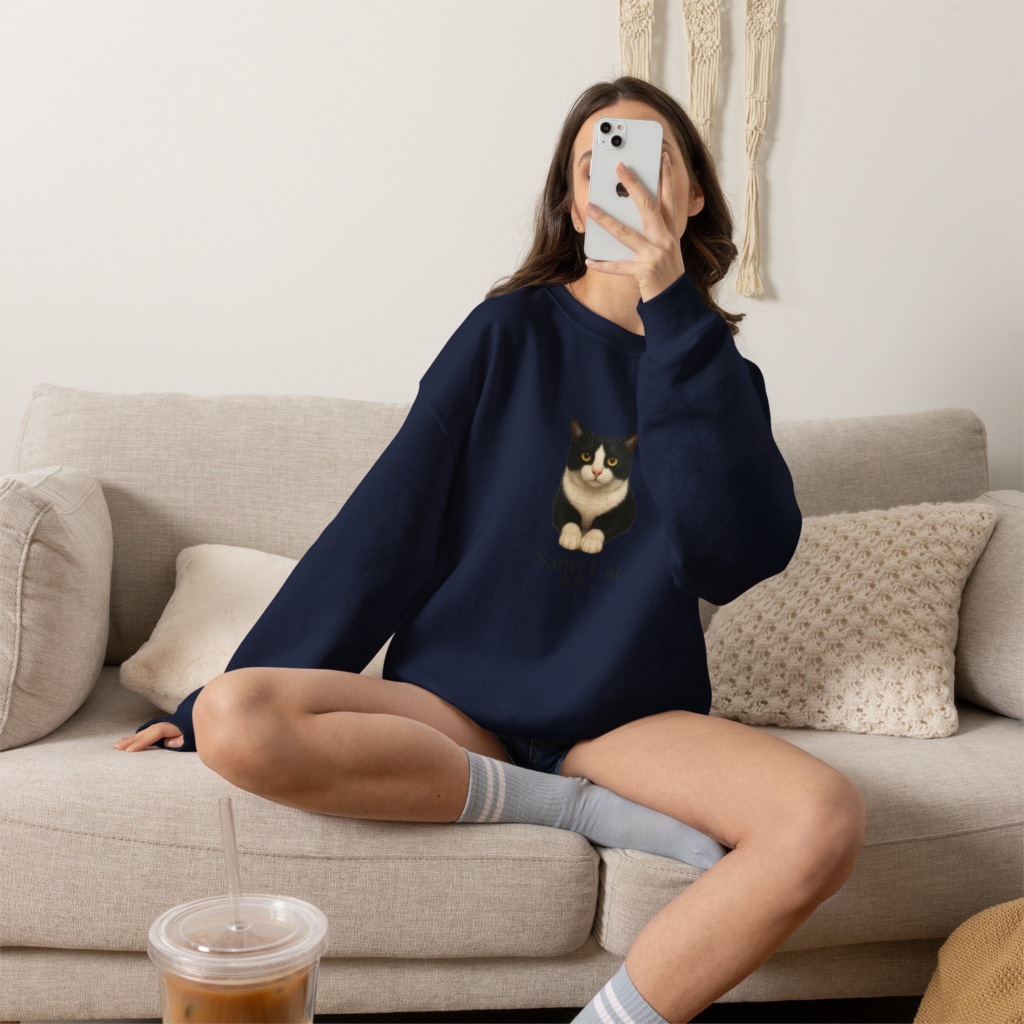 Sweatshirt Samy Cat