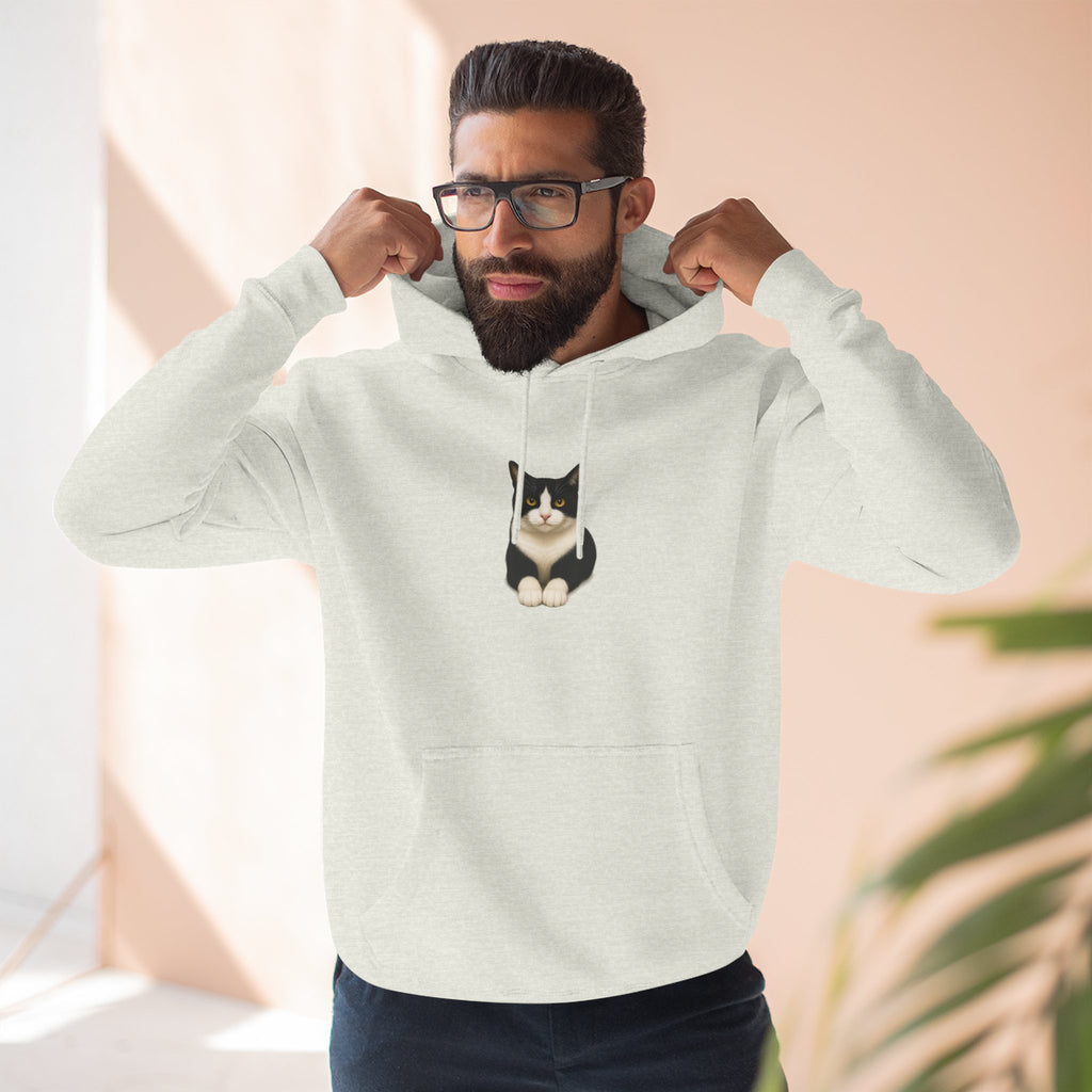 Hanging  Hoodie — Cozy Fleece Pullover for Animal Lovers