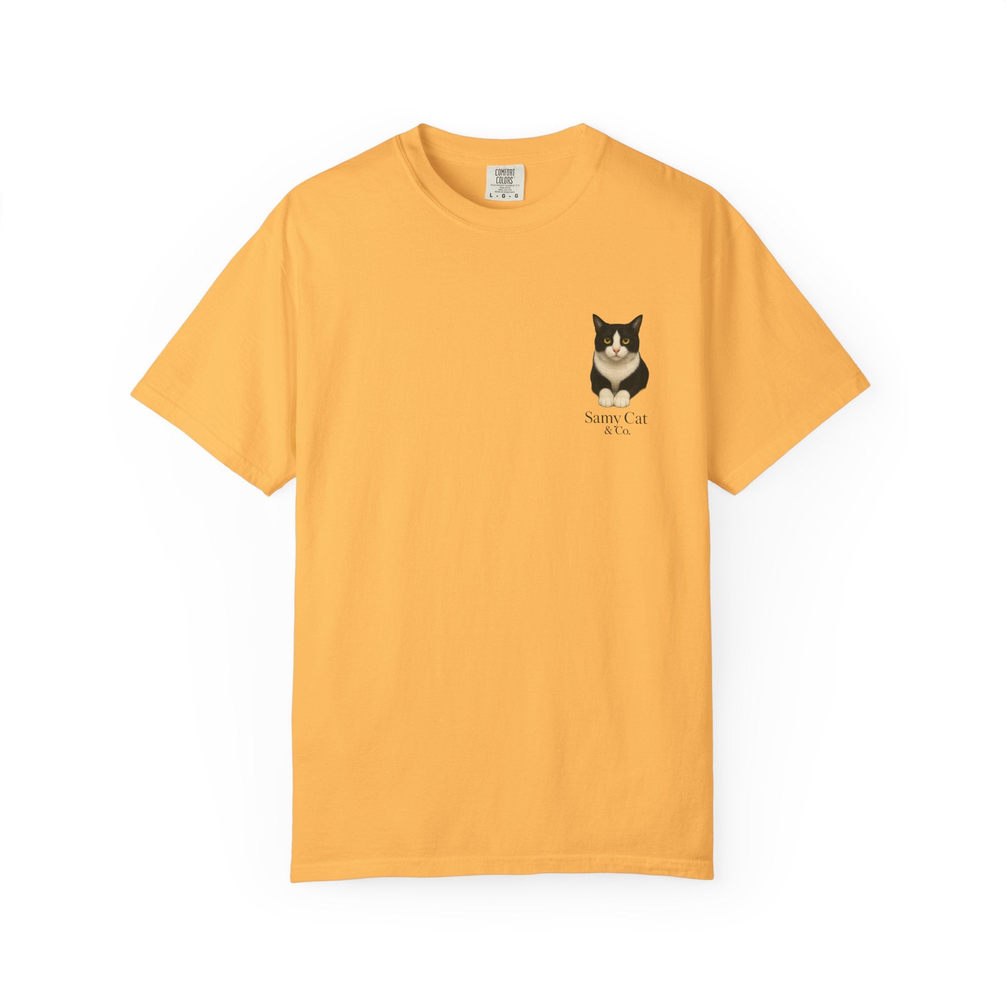 Chihuahua Portrait T-Shirt | Small Dog Illustration, Heart Chest Detail