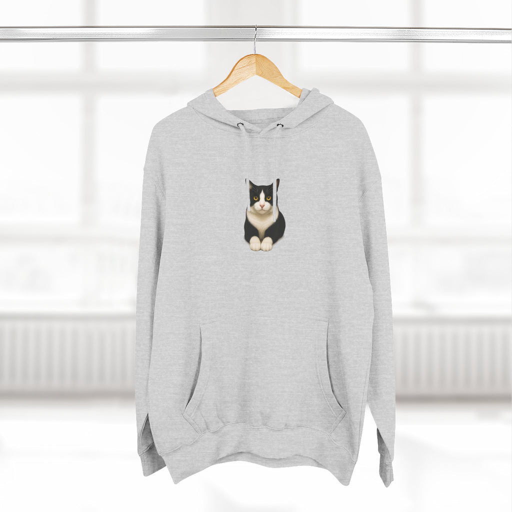 Hanging  Hoodie — Cozy Fleece Pullover for Animal Lovers