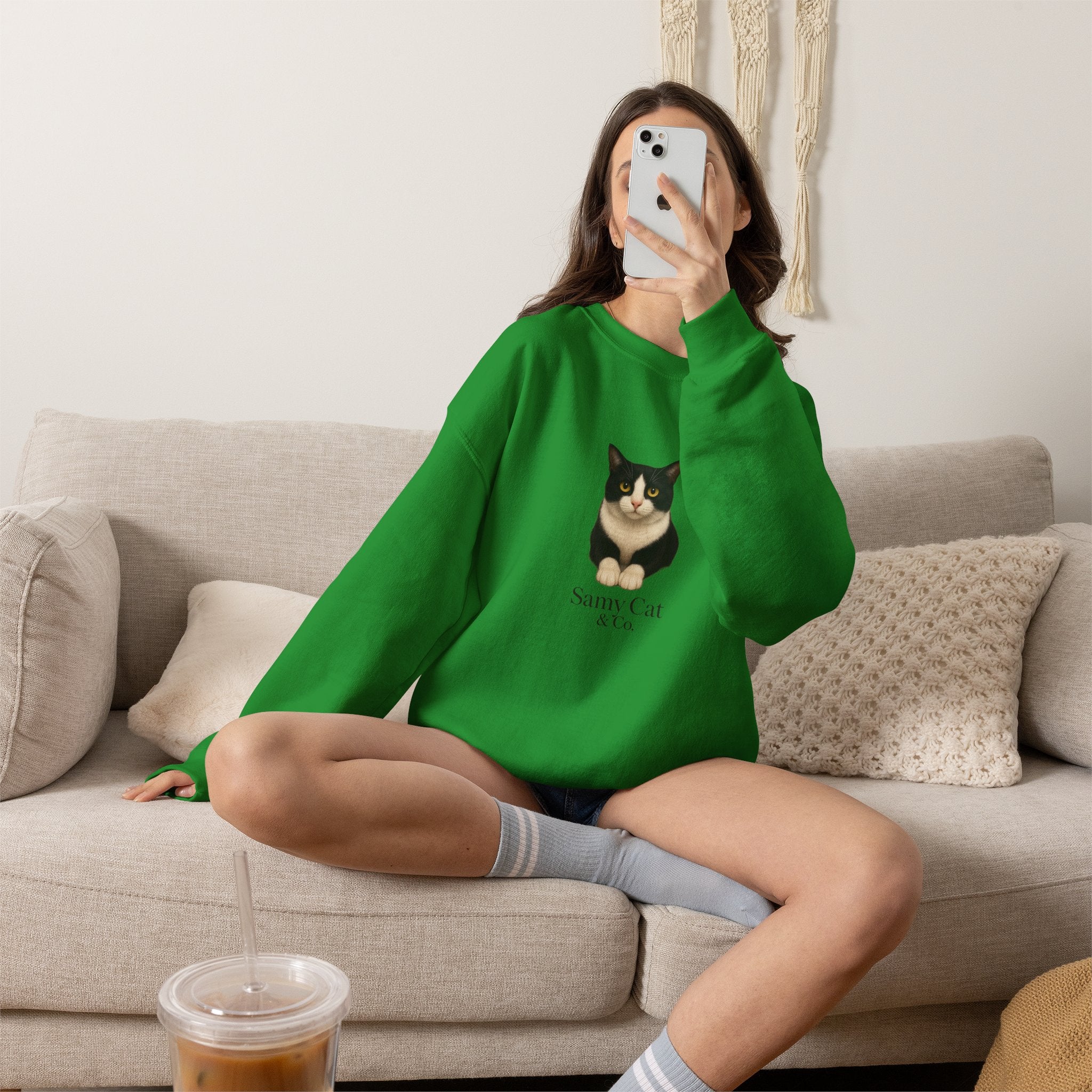 Sweatshirt Samy Cat