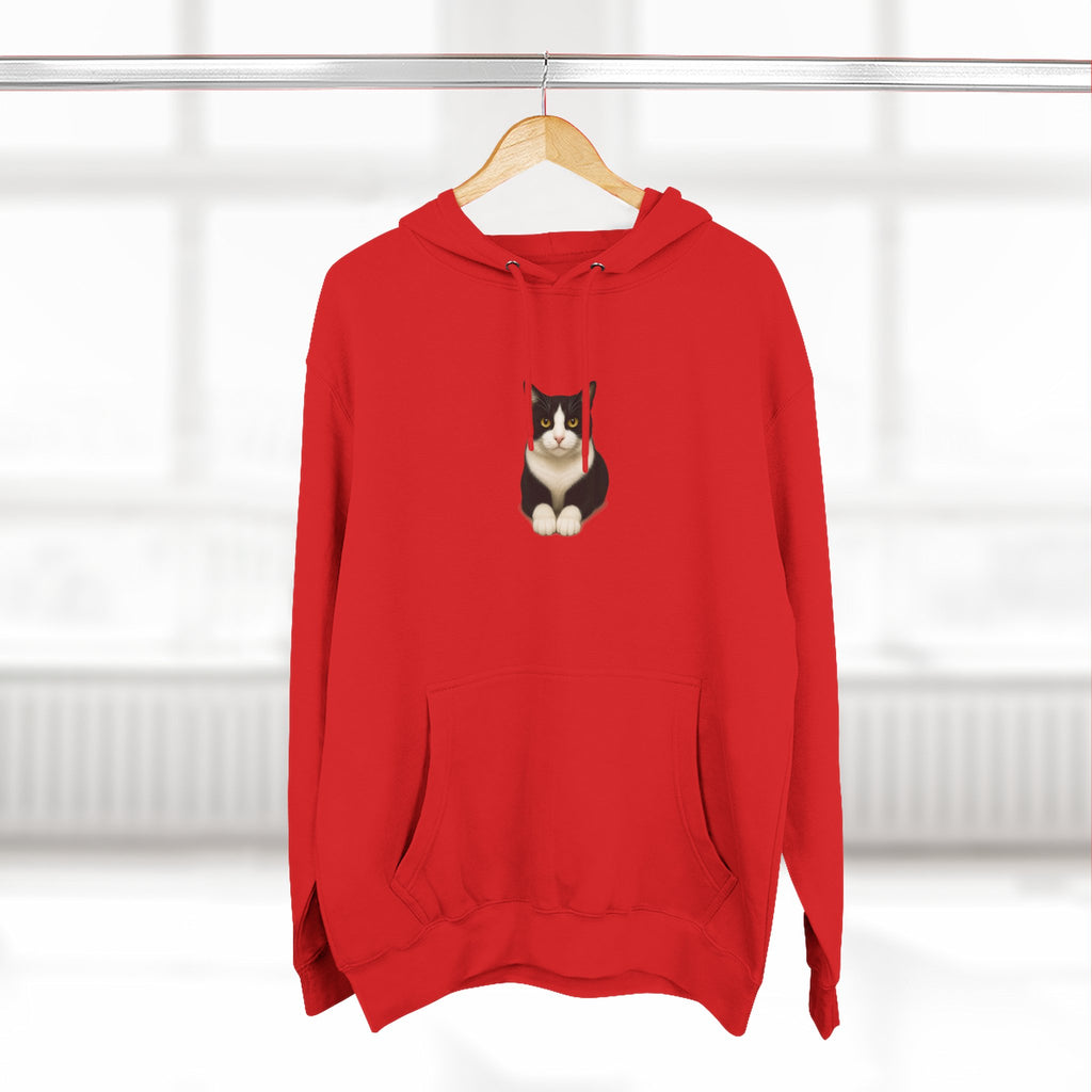 Hanging  Hoodie — Cozy Fleece Pullover for Animal Lovers