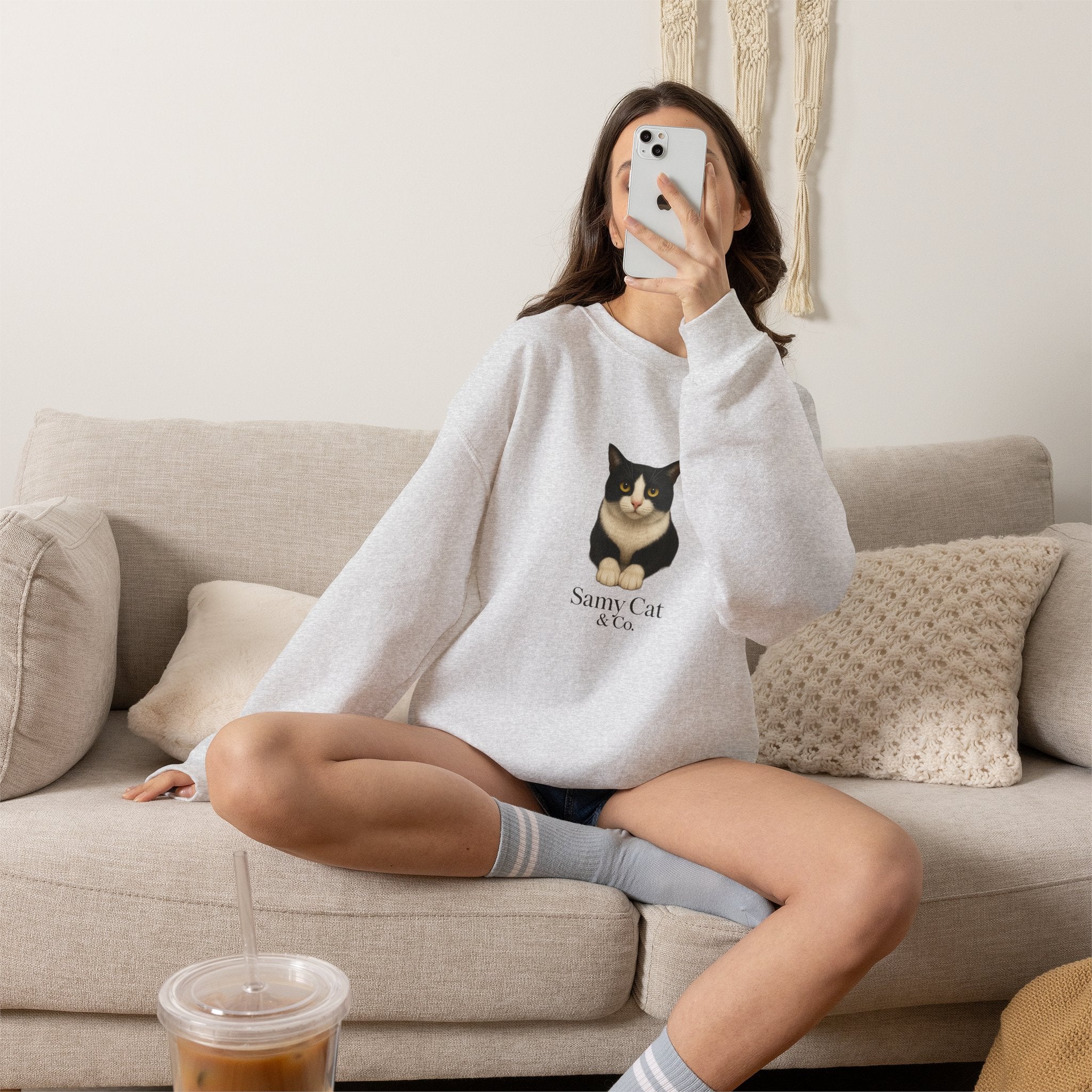 Sweatshirt Samy Cat