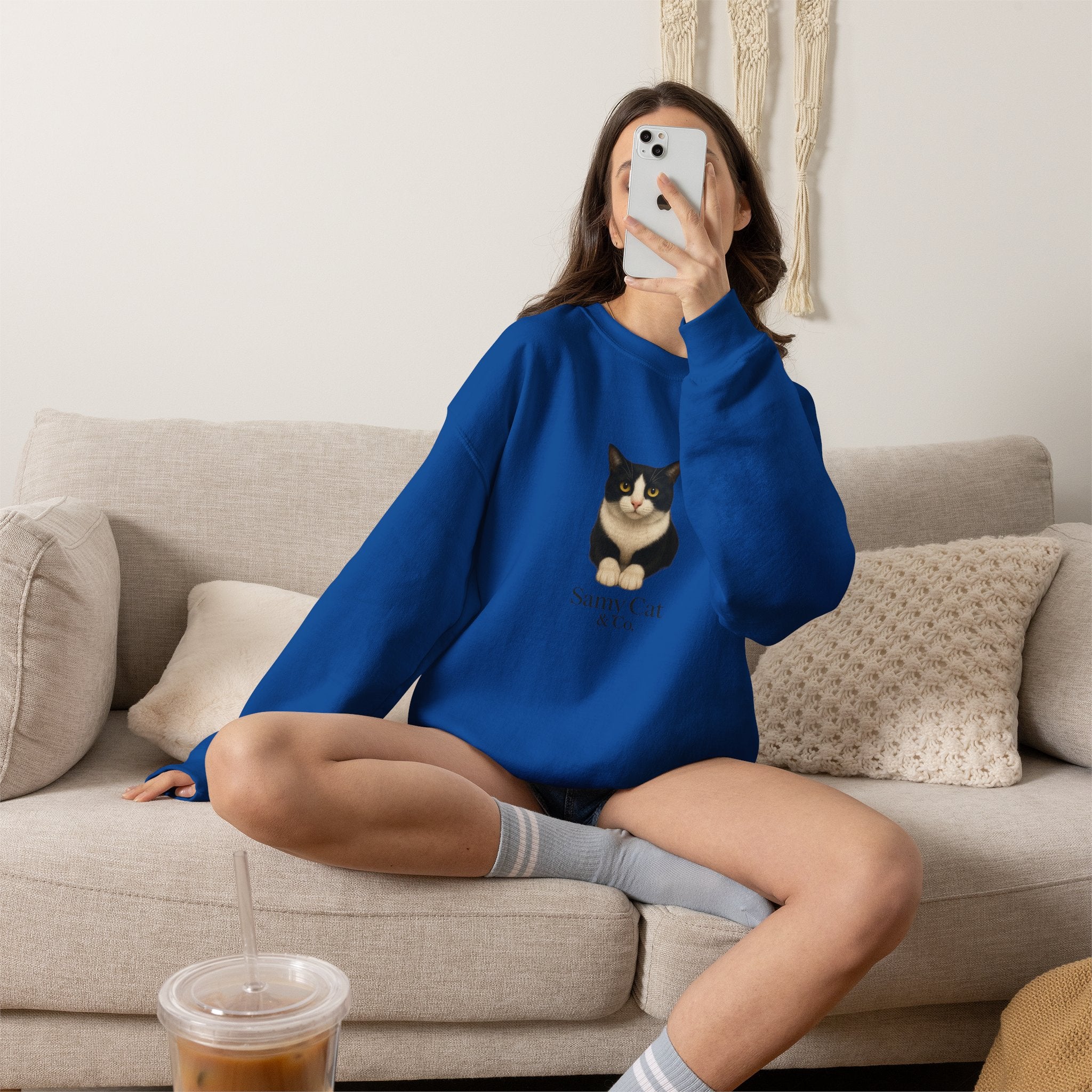 Sweatshirt Samy Cat