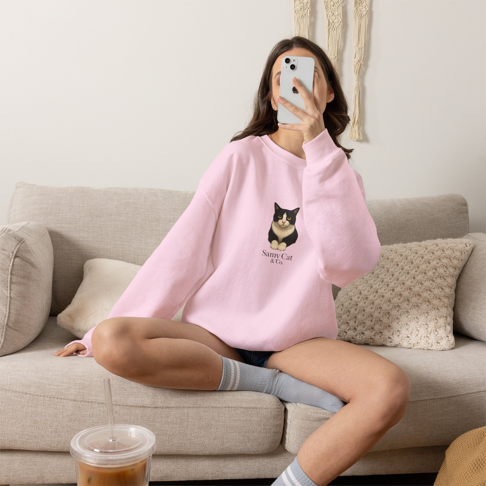 Sweatshirt Samy Cat