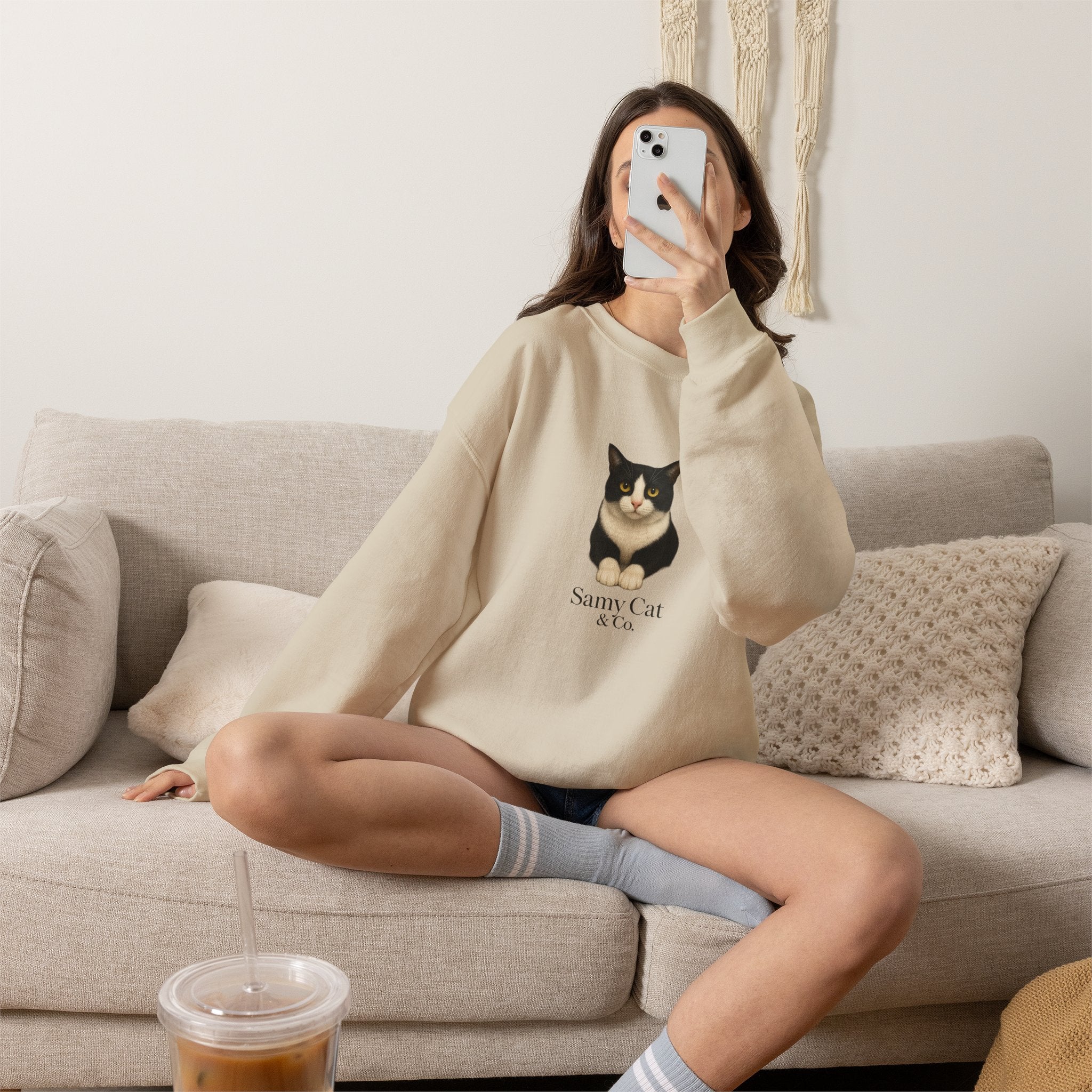 Sweatshirt Samy Cat