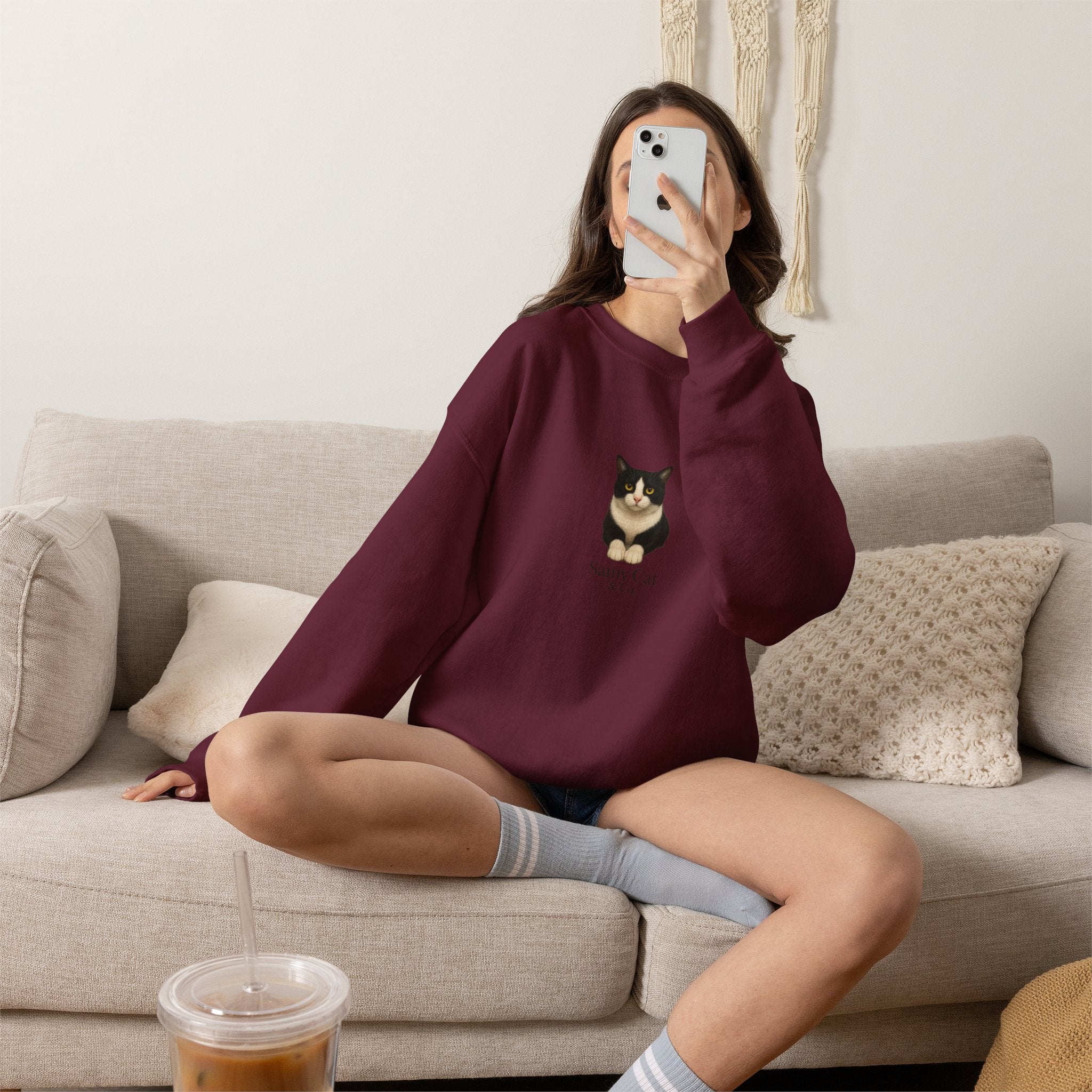 Sweatshirt Samy Cat