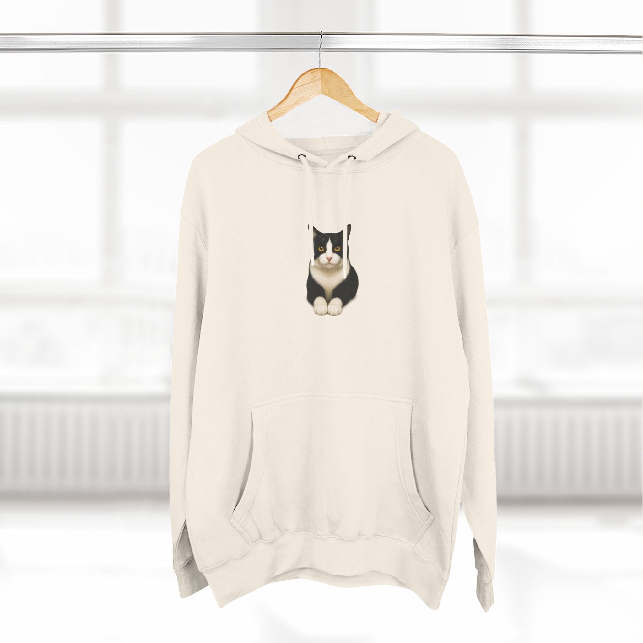 Hanging  Hoodie — Cozy Fleece Pullover for Animal Lovers