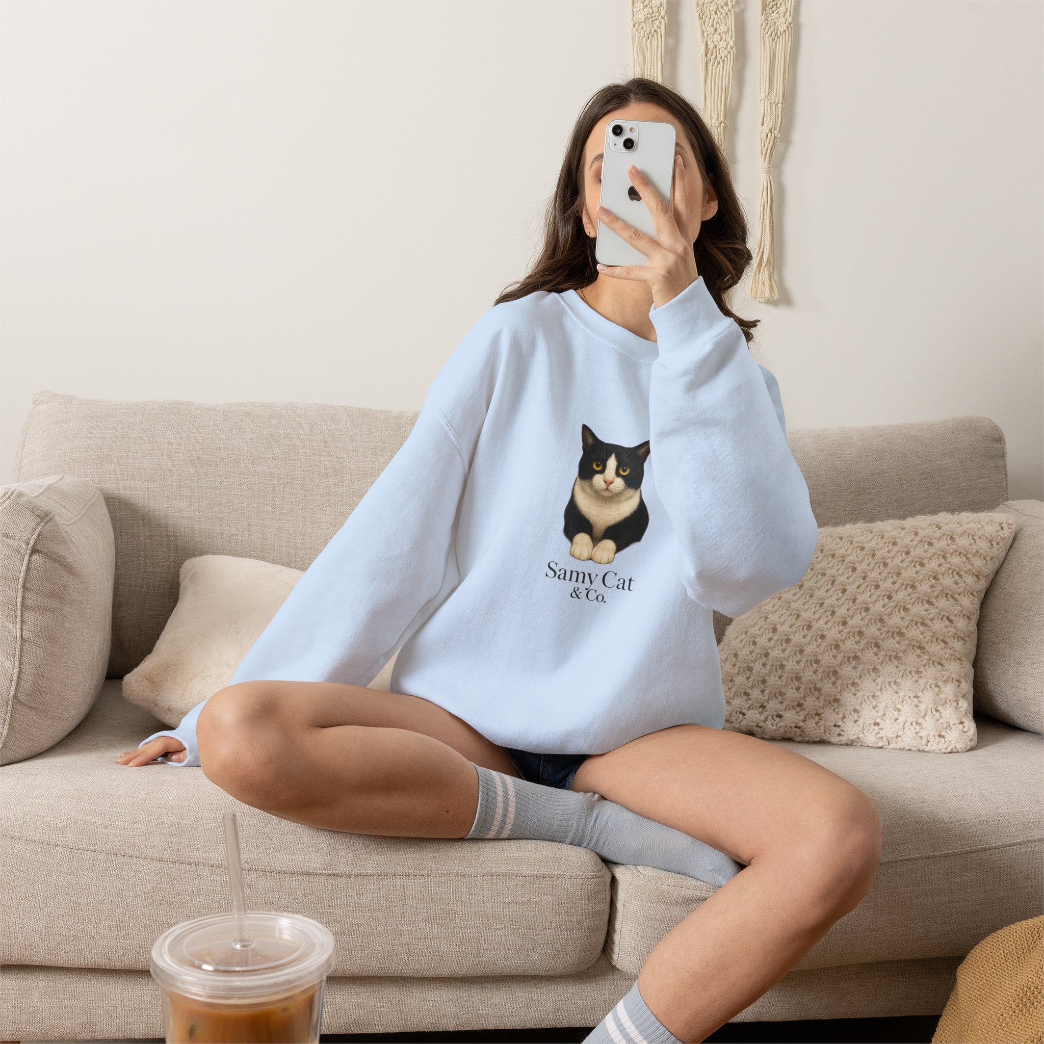 Sweatshirt Samy Cat