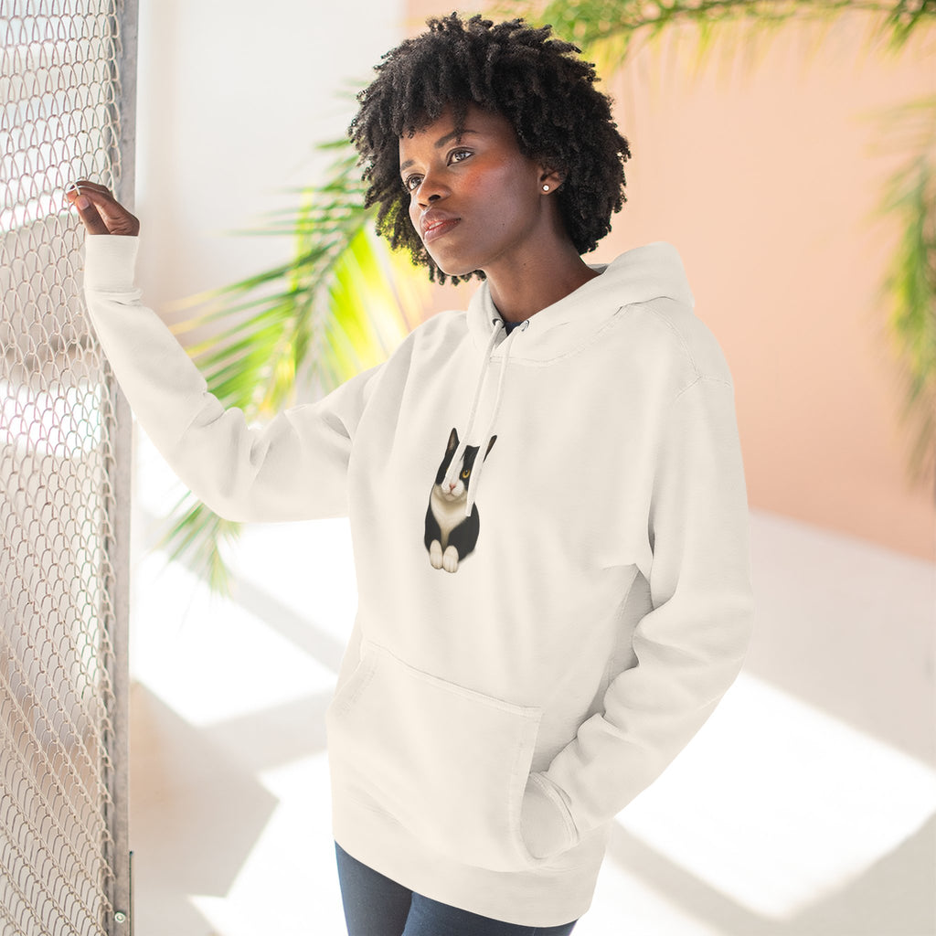 Hanging  Hoodie — Cozy Fleece Pullover for Animal Lovers