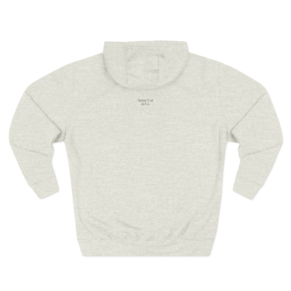 Hanging  Hoodie — Cozy Fleece Pullover for Animal Lovers