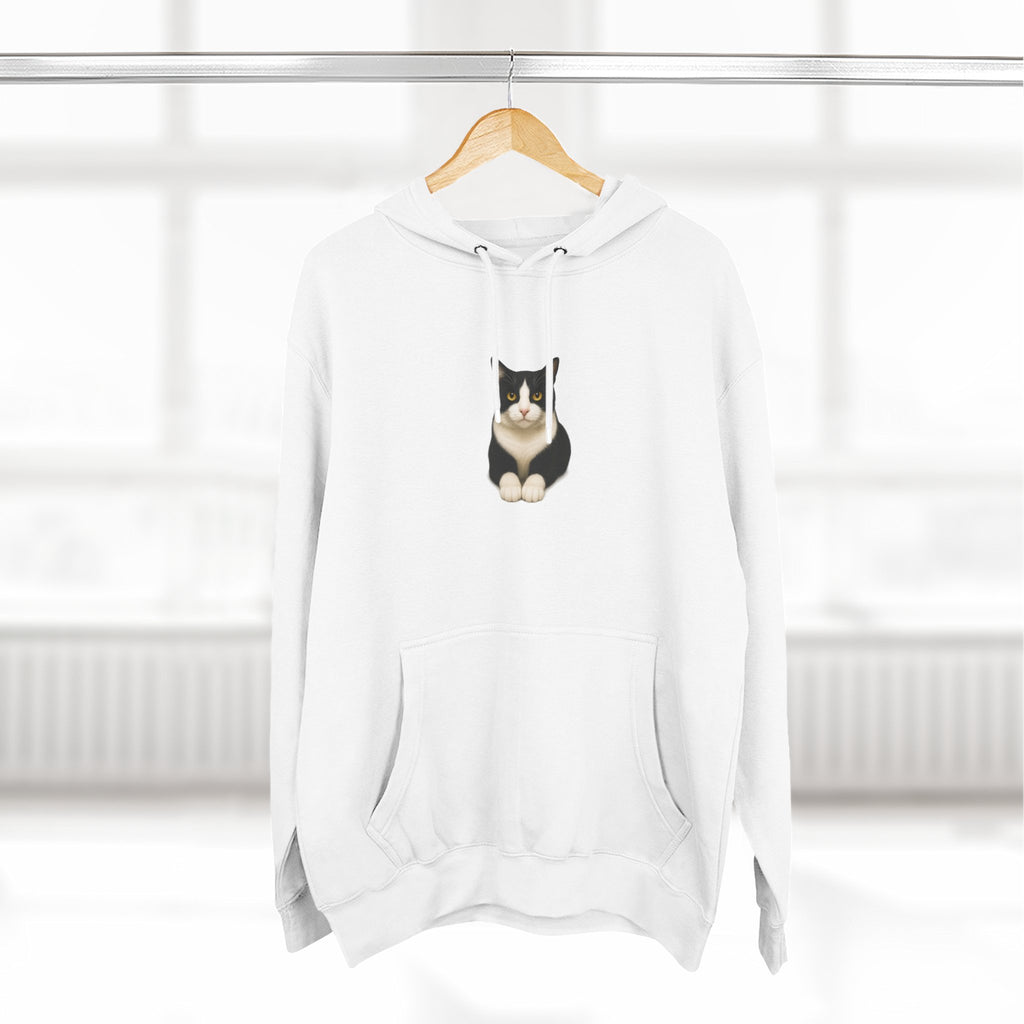 Hanging  Hoodie — Cozy Fleece Pullover for Animal Lovers