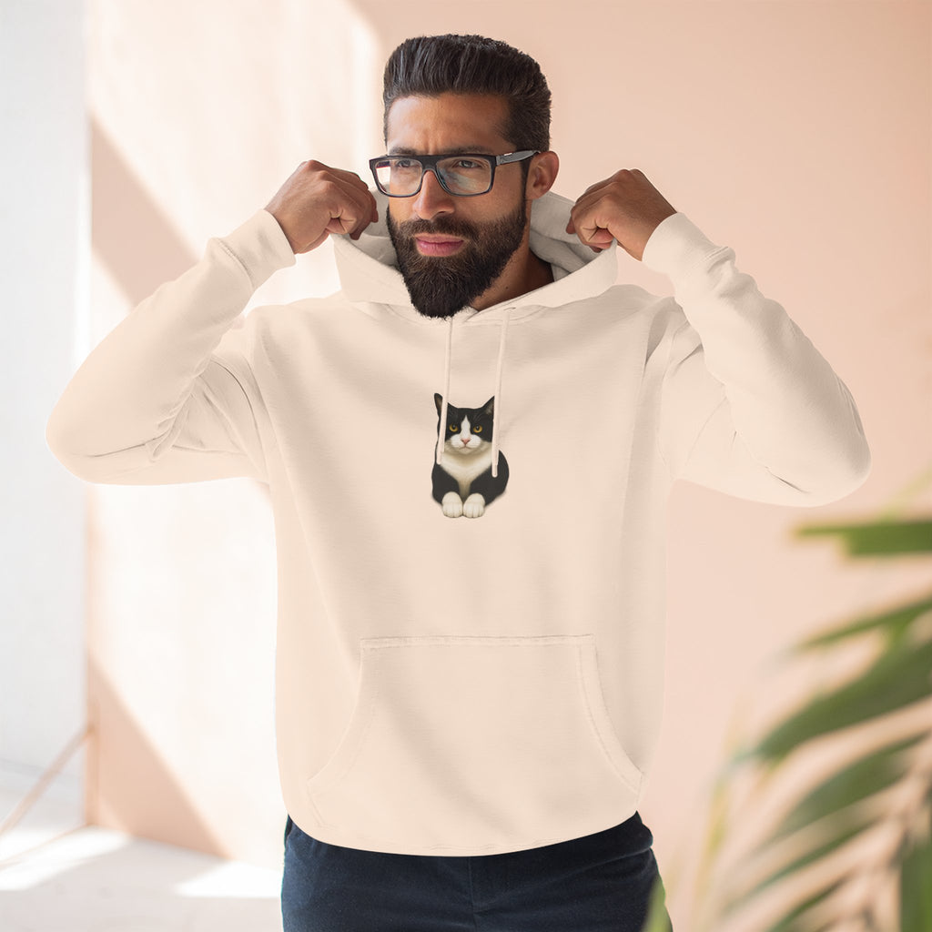 Hanging  Hoodie — Cozy Fleece Pullover for Animal Lovers