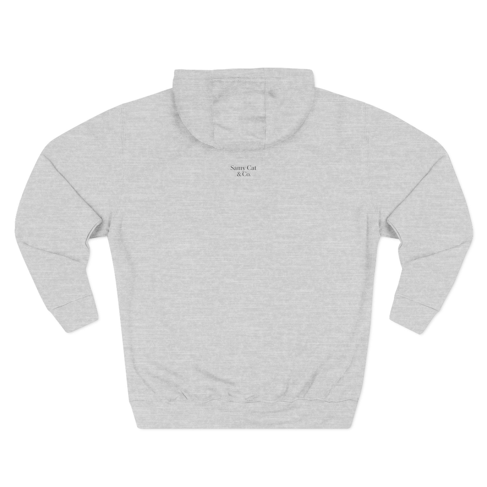 Hanging  Hoodie — Cozy Fleece Pullover for Animal Lovers