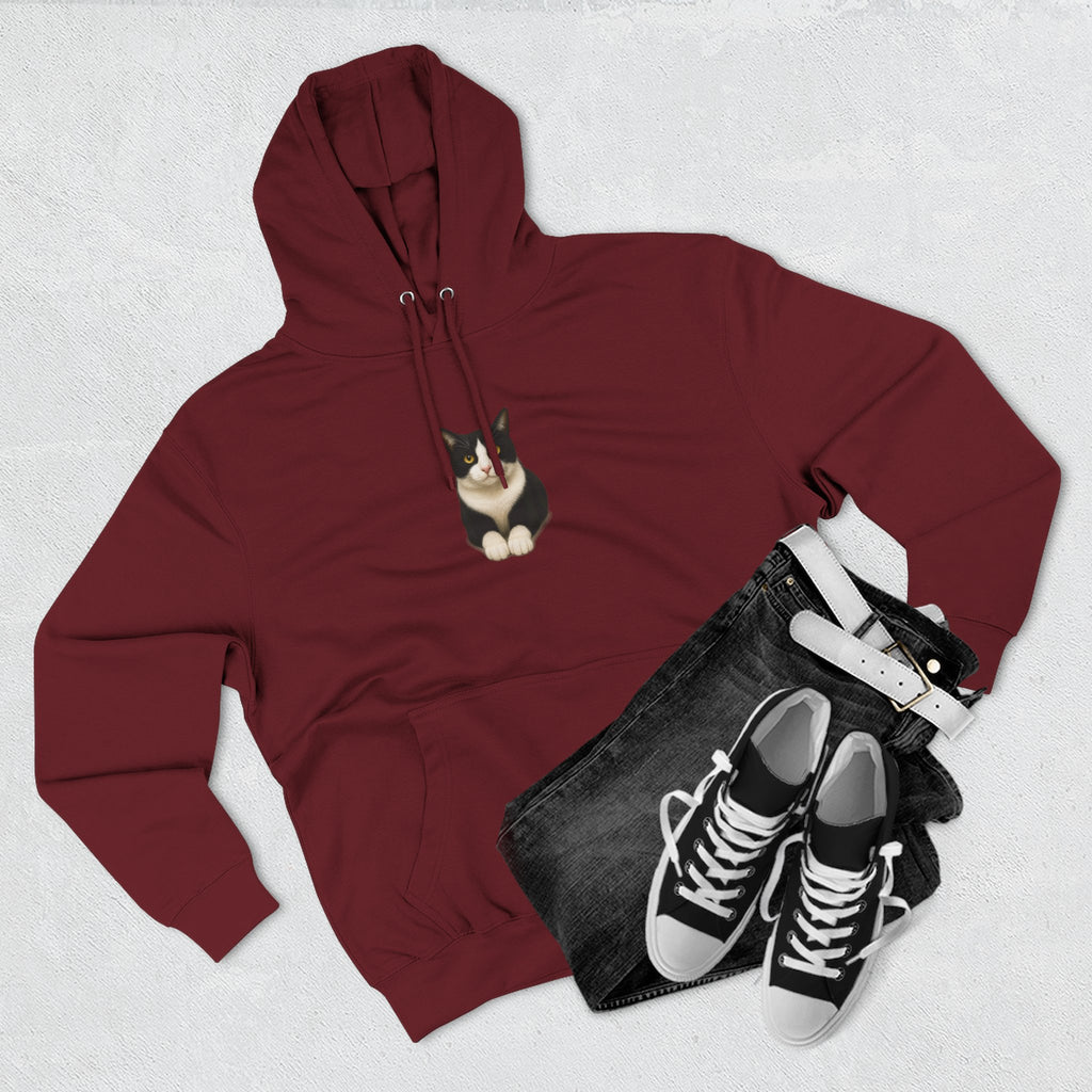 Hanging  Hoodie — Cozy Fleece Pullover for Animal Lovers