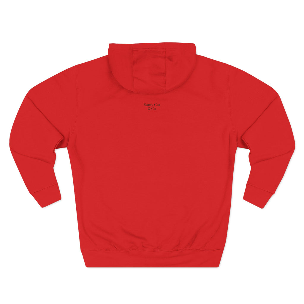 Hanging  Hoodie — Cozy Fleece Pullover for Animal Lovers