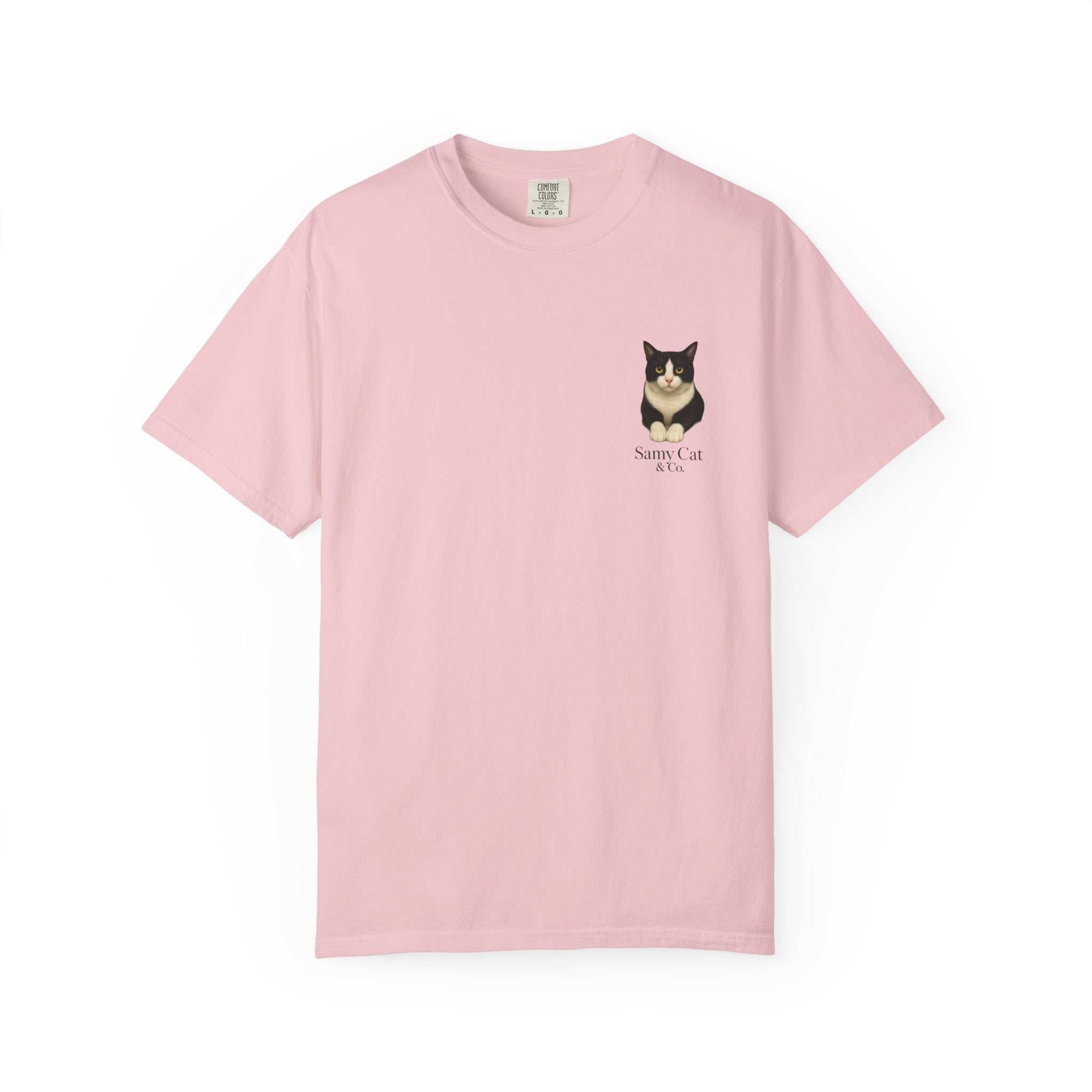 Chihuahua Portrait T-Shirt | Small Dog Illustration, Heart Chest Detail