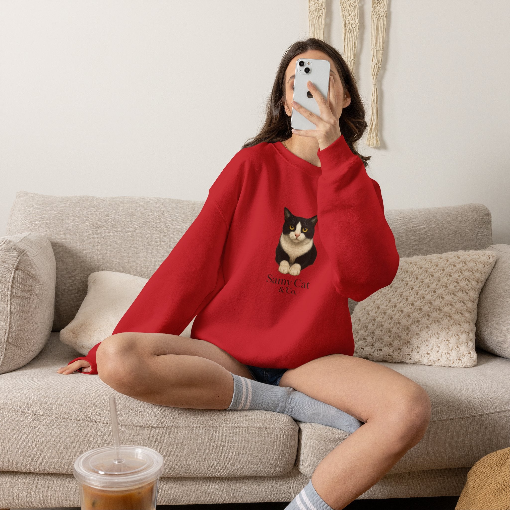 Sweatshirt Samy Cat