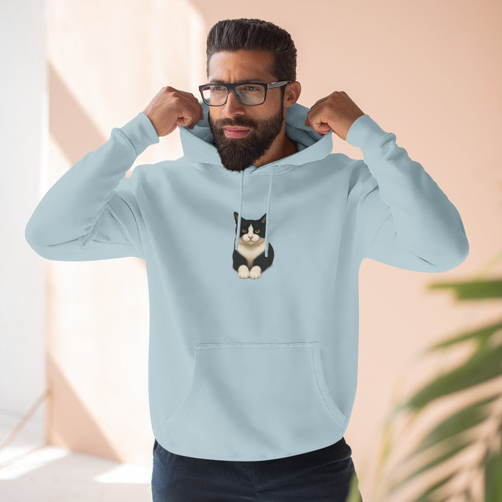 Hanging  Hoodie — Cozy Fleece Pullover for Animal Lovers