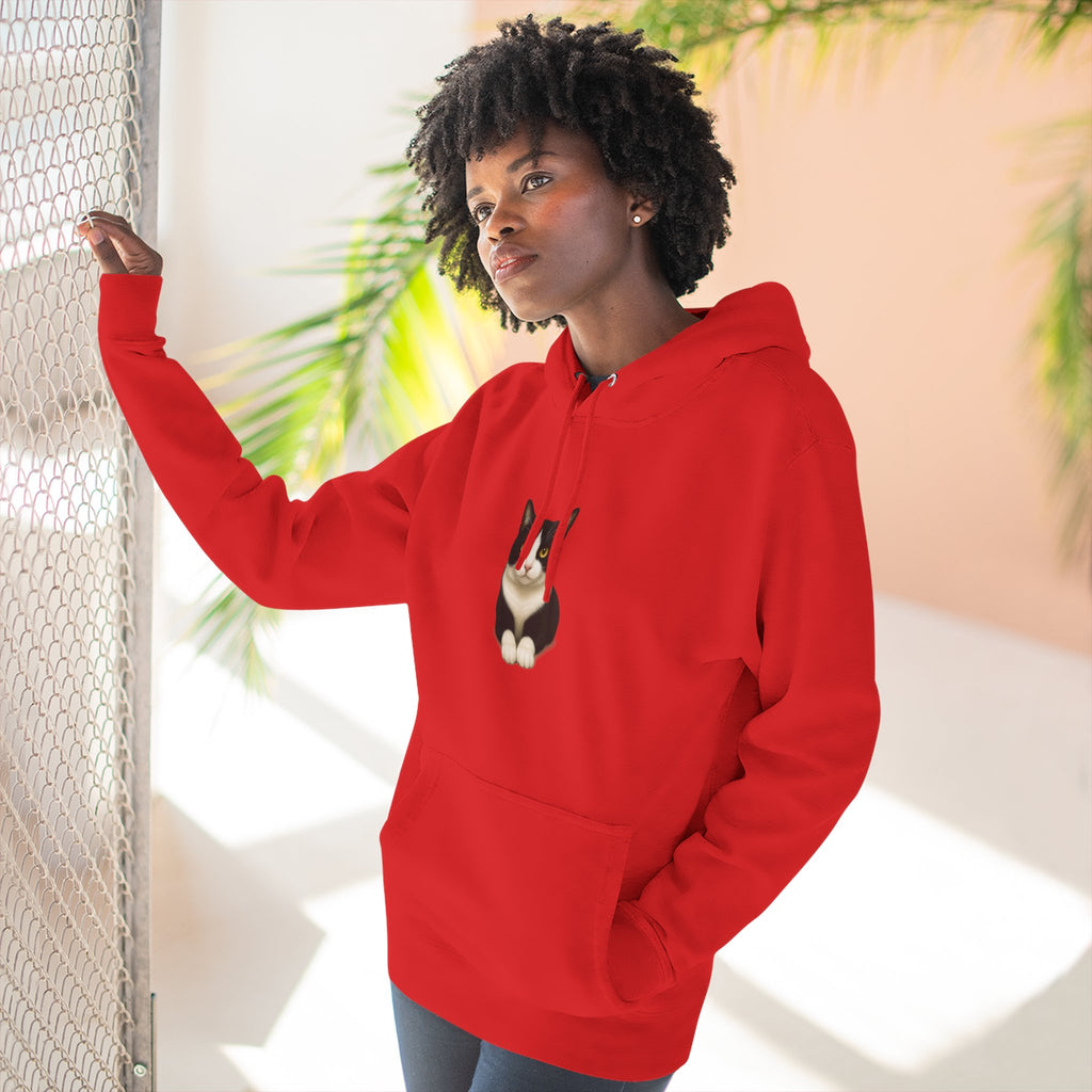 Hanging  Hoodie — Cozy Fleece Pullover for Animal Lovers