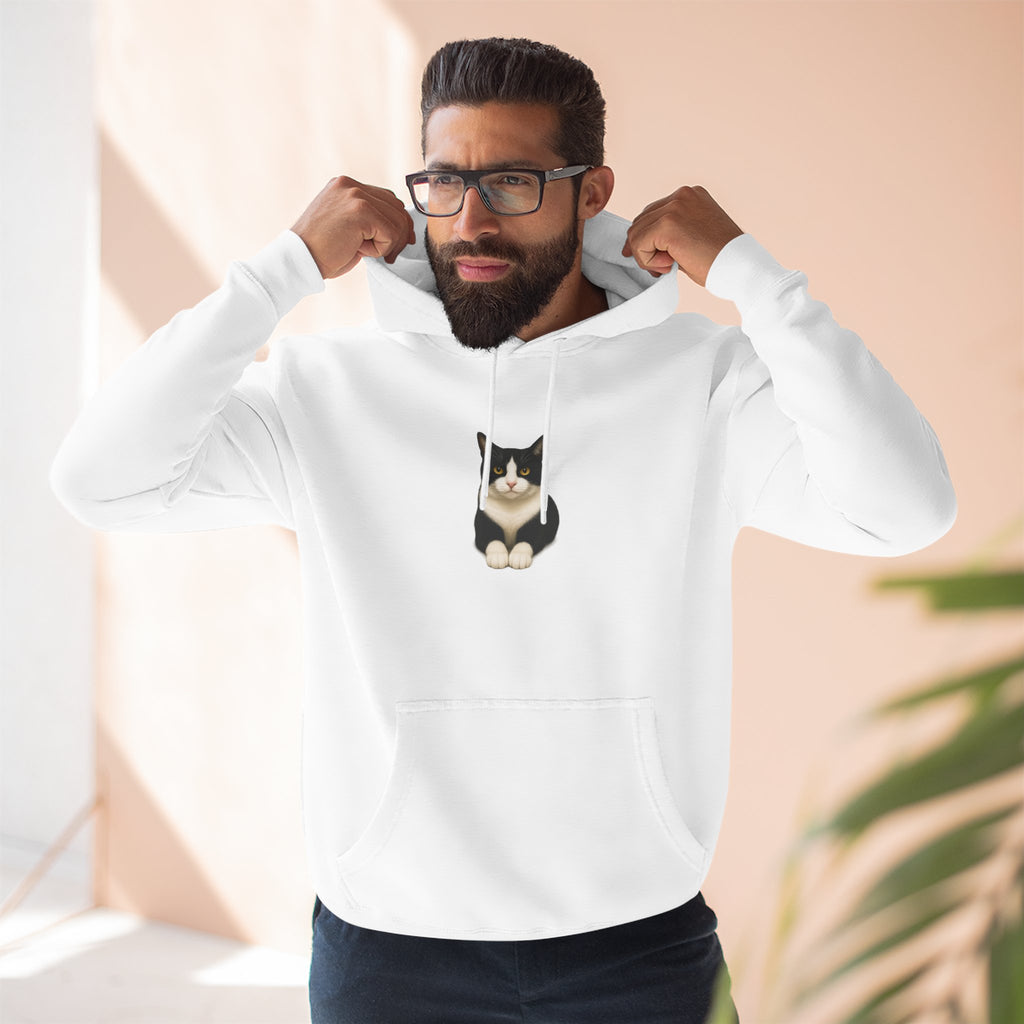Hanging  Hoodie — Cozy Fleece Pullover for Animal Lovers