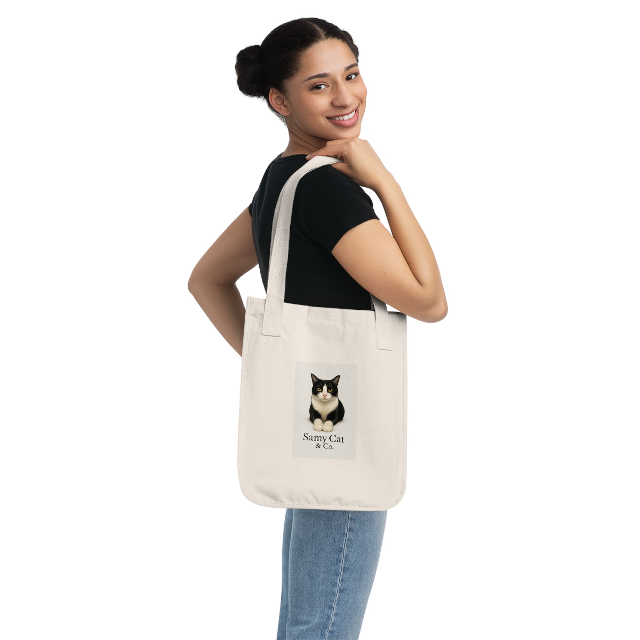 Eco Bag — Samy Cat & Co. - Organic Canvas Shopper
