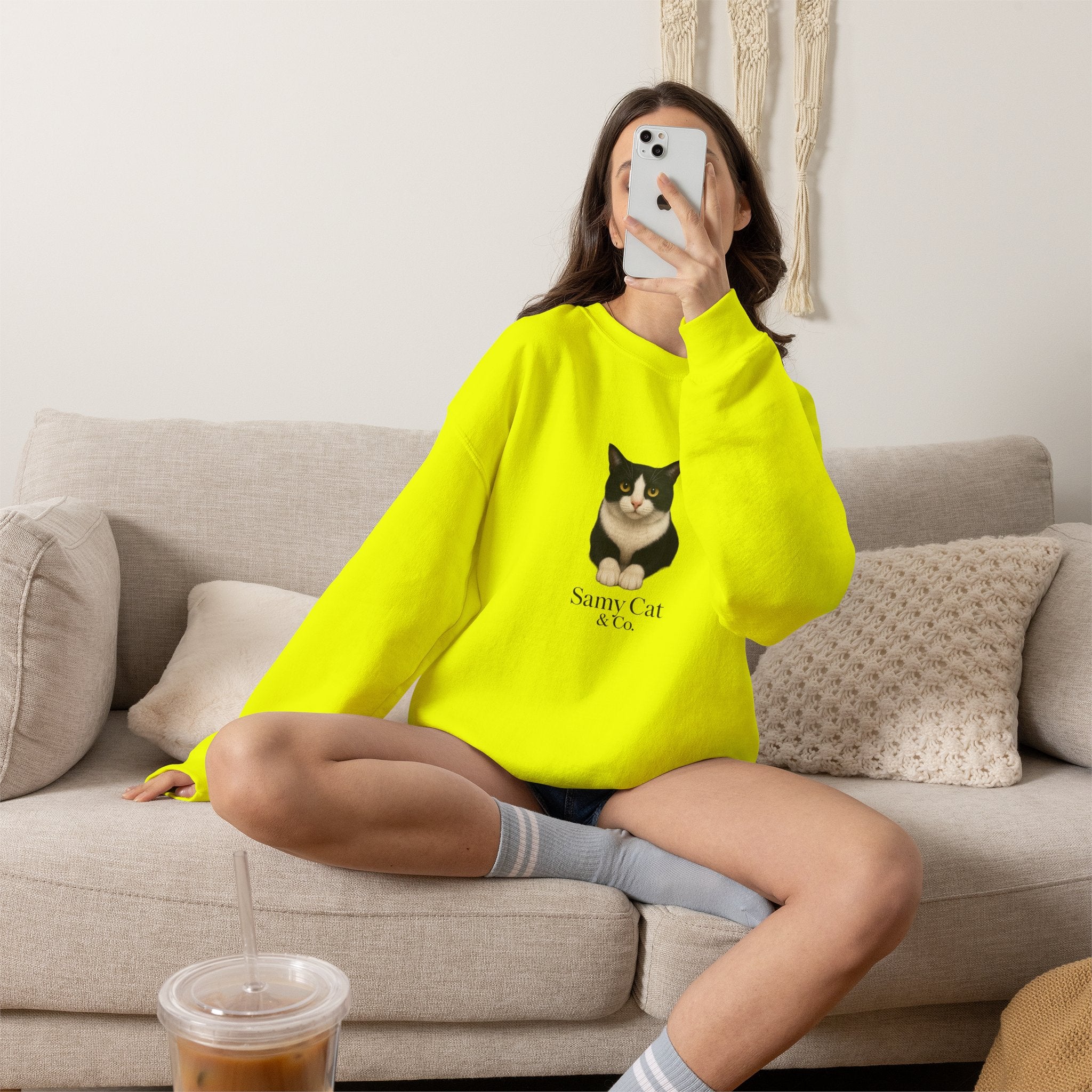 Sweatshirt Samy Cat