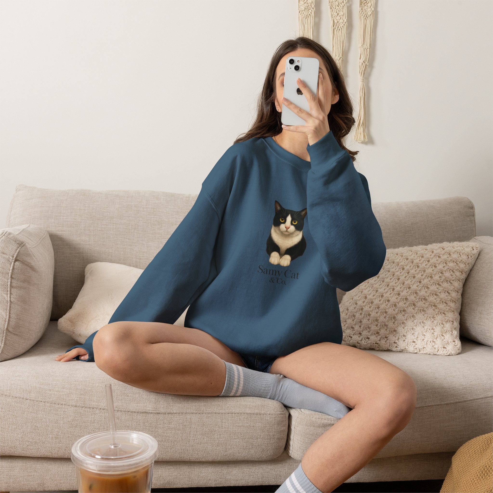 Sweatshirt Samy Cat